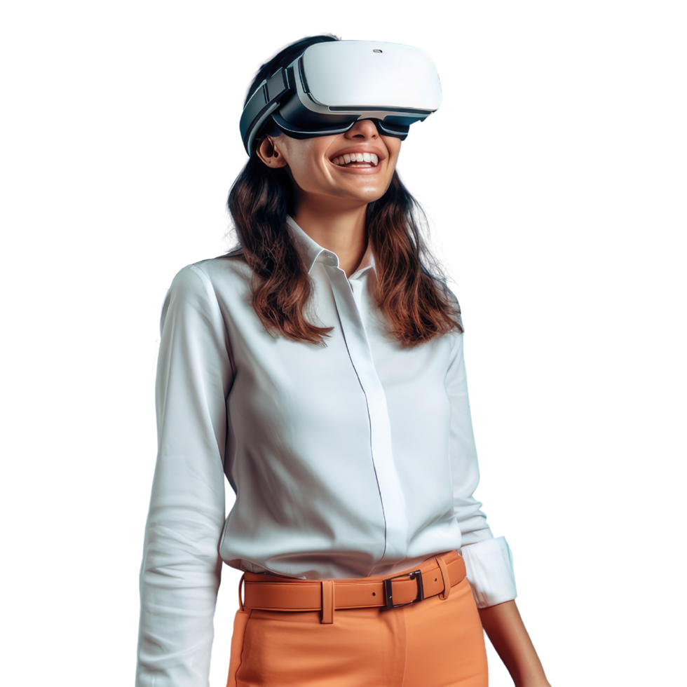 Mujer Gafas VR - Alternativa